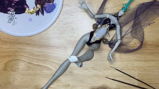 The Contortionist | Haunted Circus Halloween Collaboration | Custom Monster High смотреть онлайн