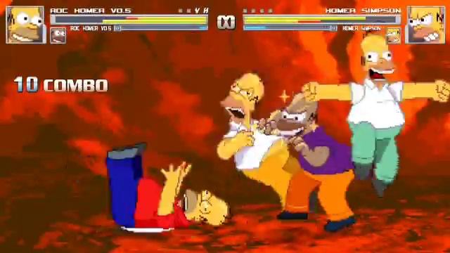 Mugen 1.0 RC 8: RDC Homers V0.5 Versus JS Homers V2.2 (All CPU) смотреть онлайн