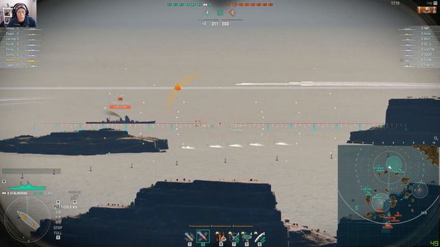 World of Warships RCNVR, смотреть онлайн