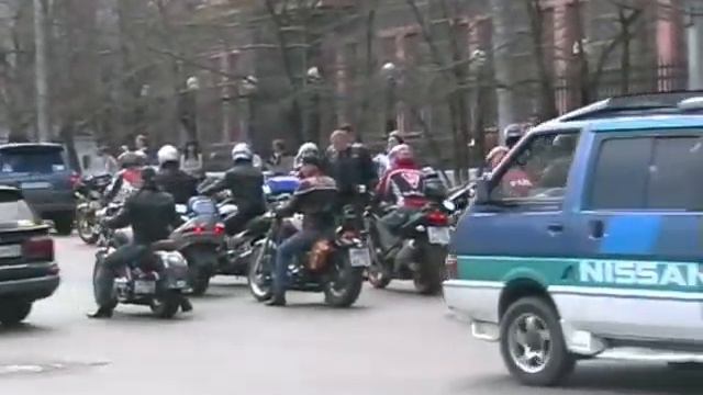 Акция "Внимание, мотоциклист!" г. Иркутск. 26.04.09 смотреть онлайн
