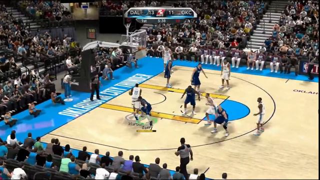Nba 2K10 Dallas Oklahoma 1.Period смотреть онлайн