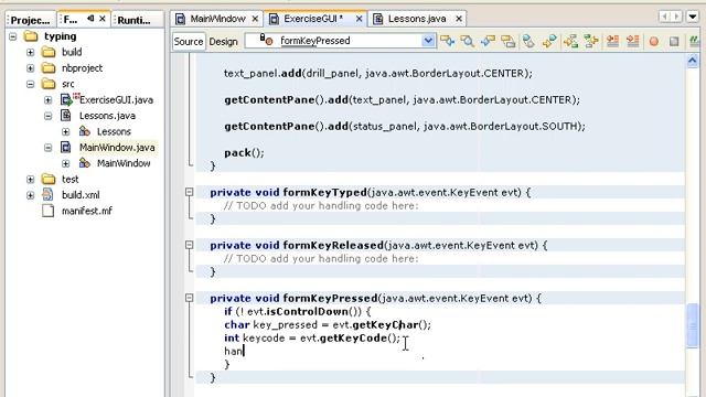 Урок №170. Java. Добавление слушателя клавиатуры. смотреть онлайн