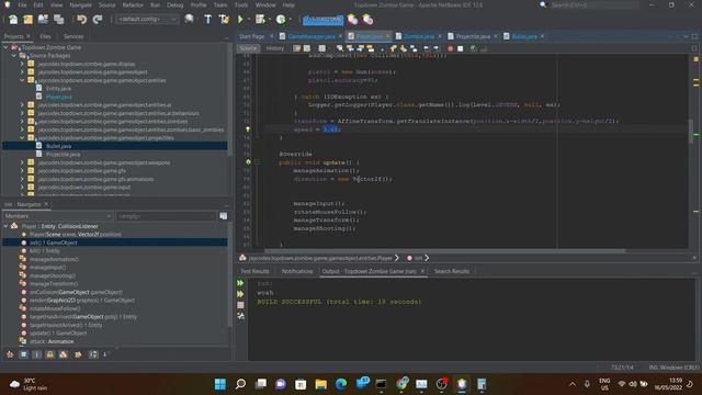 Java Zombie Game Tutorial - 49 Game Loop Change / Real Time FPS смотреть онлайн