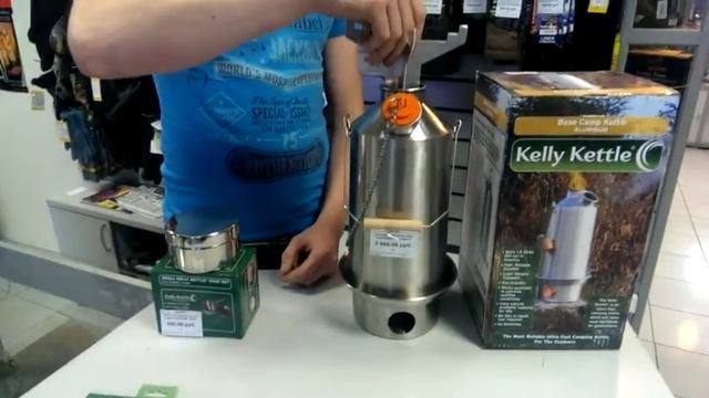 Обзор походного самовара Kelly Kettle смотреть онлайн