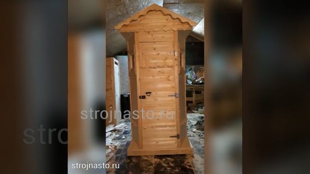 Туалет Шестигранный для Дачи и Сада - построить туалет - strojnasto.ru смотреть онлайн