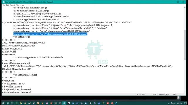 How To Install Java 8u121 And Tomcat 9.0.36 Into Ubuntu 19.10 смотреть онлайн