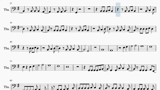 Tuba Sheet Music: How to play Another Love by Tom Odell смотреть онлайн