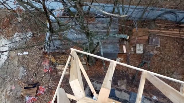 Ломаная многоскатная мансарда с двумя карнизными свесами. Часть 4 смотреть онлайн