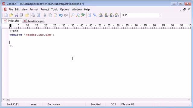 PHP 43 include once and require once смотреть онлайн