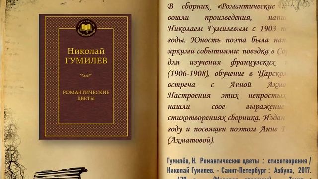 Виртуальная книжная выставка «Николай Гумилев: еще не раз вы вспомните меня…» смотреть онлайн