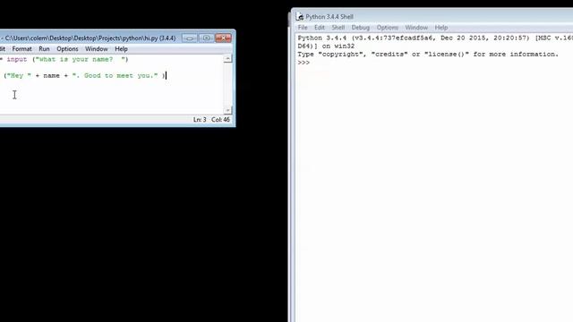 The Hi Program in Python смотреть онлайн