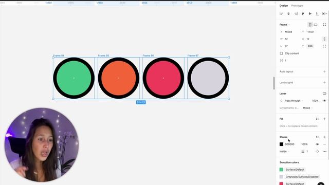 Avatar Component - Figma Variables, Variants & Component Properties | Design System Part 9 смотреть онлайн
