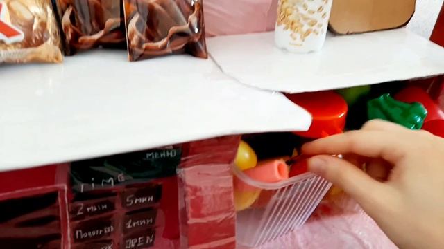 КУХНЯ ИЗ КАРТОНА ДЛЯ ДЕТЕЙ СВОИМИ РУКАМИ/ДЕТСКАЯ КУХНЯ ИЗ КАРТОННЫХ КОРОБОК/Kitshen diy смотреть онлайн