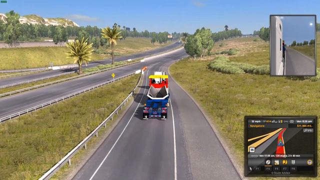 American Truck Simulator (1.30) Custom Deloupe Lowboy Trailers + DLC's & Mods смотреть онлайн
