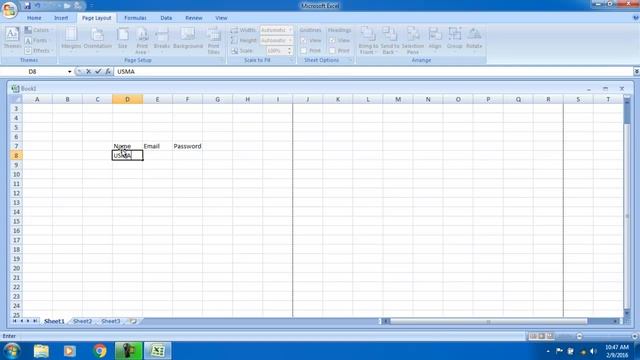 Microsoft Excel 2007 / 2010 in Urdu / Hindi 4 of 16 : Page Layout смотреть онлайн
