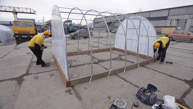 Инструкция по сборке теплицы Народная смотреть онлайн