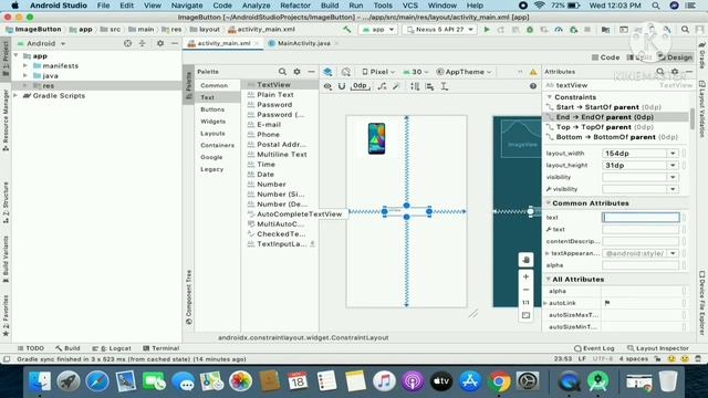 How to use Image Button on Android Studio||image view android studio 2021||Android app development смотреть онлайн