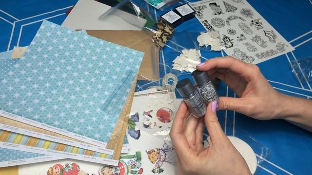 ✔ПОСЫЛОЧКА ДЛЯ СКРАПБУКИНГА ОТ Tamarastar.ru/ DIY/НОВЫЙ 2016 ГОД смотреть онлайн