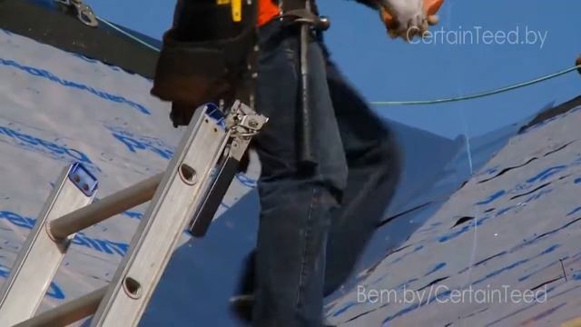 Монтаж битумной черепицы CertainTeed. Доборные элементы. http://certainteed.by/ смотреть онлайн
