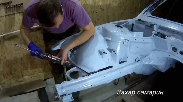 #29. Красим Моторный отсек в идеал БМВ 7 е38 смотреть онлайн