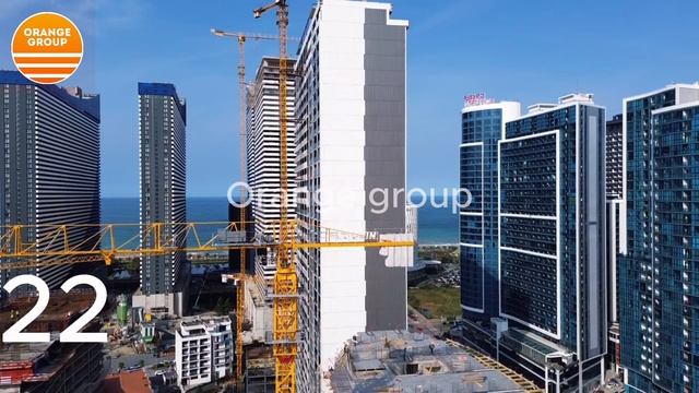 Виды с дрона на Аллею героев и стадион (Батуми) Drone views on Heroes Alley and the stadium (Batumi смотреть онлайн