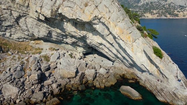 Самая красивая бухта Крыма! Мыс Капчик, пираты XX века, грот Голицына. Новый Свет!!! смотреть онлайн