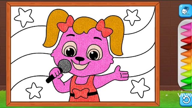 Draw a dog for children / Рисуем собаку для детей смотреть онлайн