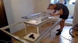 Световые линии / Натяжной потолок своими руками / Монтаж светодиодной ленты