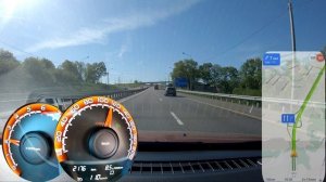 Обороты двигателя Lada Vesta SW Cross AT / CVT (вариатор)  в разных скоростных режимах.