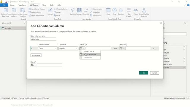 14 #PL300 | #Conditional #Column #PowerQuery | #PowerBI #DataAnalyst Exam Certif Guide by #VikasNeg смотреть онлайн