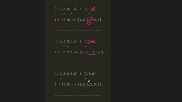 LeetCode 88 - Merge Sorted Array (JavaScript) смотреть онлайн