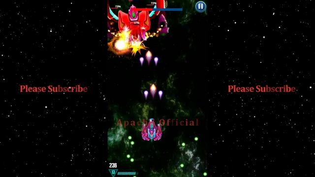 Galaxy Attack: Alien Shooter | New Boss Mode | 29 To 35 Boss Walkthrough | By Apache Gamers Officia