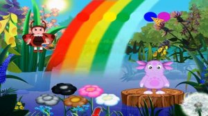 Лунтик  Учится рисовать 1 часть