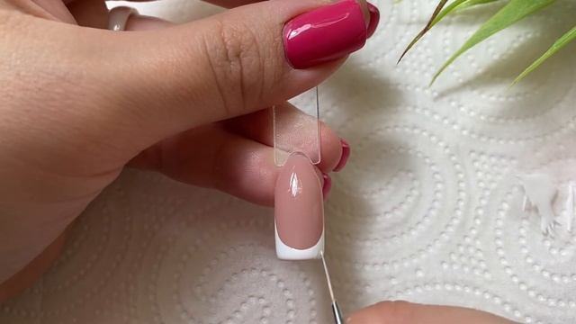 Французский маникюр, Френч на миндале, Френч на квадрат