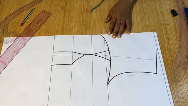 How to Draft a Bustier Blouse pattern with Yoke. #sewingtutorial смотреть онлайн