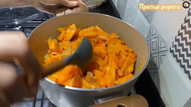 Тот самый НЕЖНЫЙ ТЫКВЕННЫЙ СУП✨Без мяса❗️Бюджетно и Вкусно| Простые рецепты? смотреть онлайн