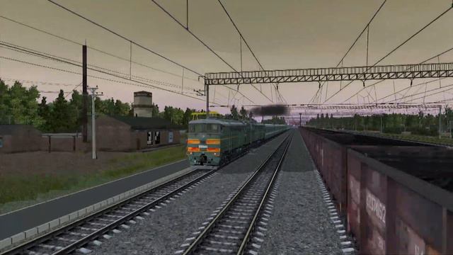 Поезд 320 Москва - Котлас от Коноши до Кулоя смотреть онлайн