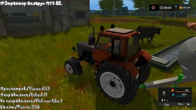 Farming Simulator 2017. Лучшее за Август. Best For August.