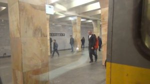 Поездка на поезде метро 81-720.1 «Яуза» Каховская-Каширская