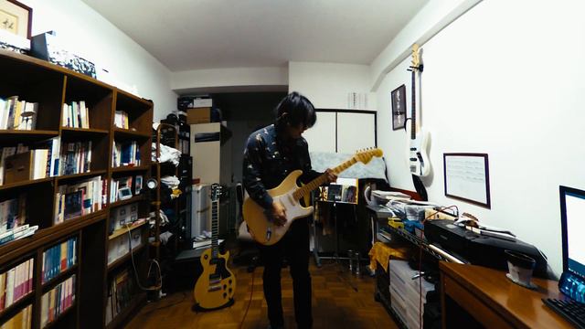 Jamming on Epiphone Les Paul Special TV Yellow with P90 And Fender Yngwie Malmsteen Stratocaster смотреть онлайн