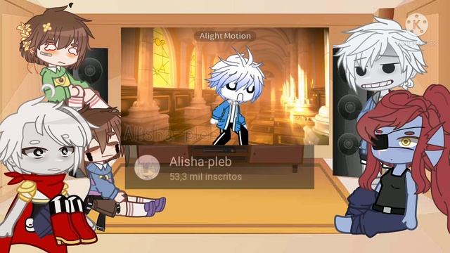 Undertale React a ~//Sans's AU's\\~ (by: Luzzz) смотреть онлайн
