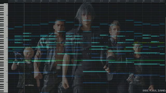 Final Fantasy XV OST - Dawn | Midi Mockup (Epic Cover) смотреть онлайн