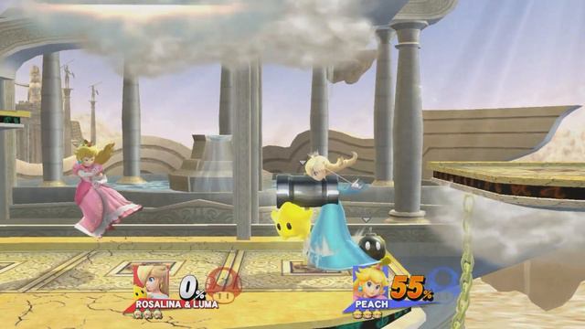 Rosalina Vs Peach Super Smash Bros