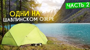 Алтай. Одни на Шавлинском озере. Медведи Левой Шавлы. Часть 2