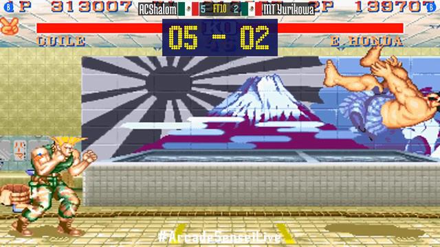 Street Fighter II Champion Edition (FT10) - ACShalom (MX) vs MT Yurikowa (MX) - 2021-06-02 смотреть онлайн