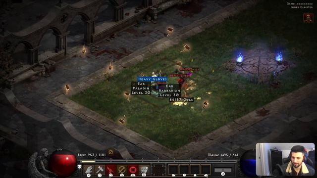 GG Hammerdin 🔨 LLD - Diablo 2 Resurrected PS5 смотреть онлайн