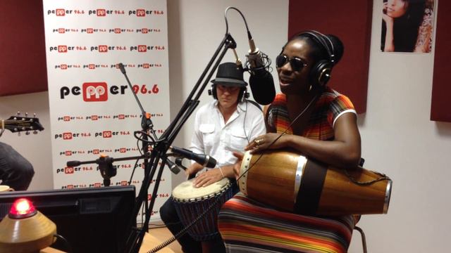 Iyeoka - Simply Falling Live On Radio Pepper 96.6 In Athens, Greece