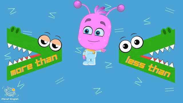 More Than Less Than Crocodiles | Sing Along Song смотреть онлайн