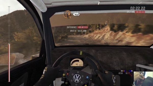 Genius Trio Racer FF Wheel Dirt Rally Gameplay