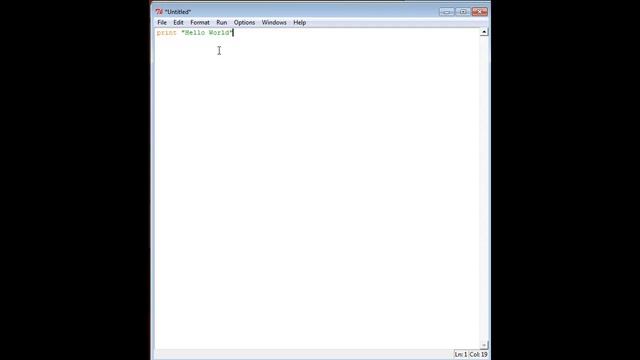 Python Beginner - Lesson 3 - "Hello World" смотреть онлайн